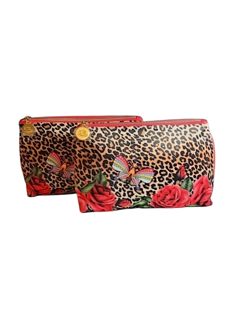 Set Of 2 Estee Lauder Velvety Cosmetic Bags